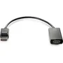 HP Adaptador DisplayPort a HDMI True 4K, Negro